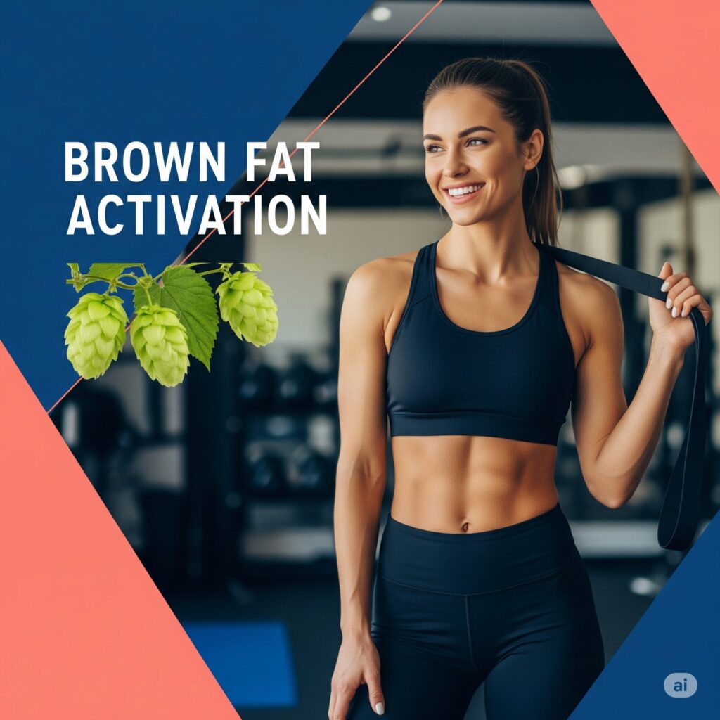 Smiling woman in black sportswear in a gym, holding a resistance band. Text reads